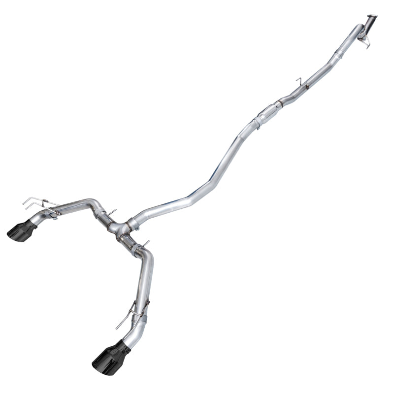 AWE Tuning 22+ Honda Civic Si/Acura Integra Track Edition Catback Exhaust - Dual Diamond Black Tips - 3020-33331