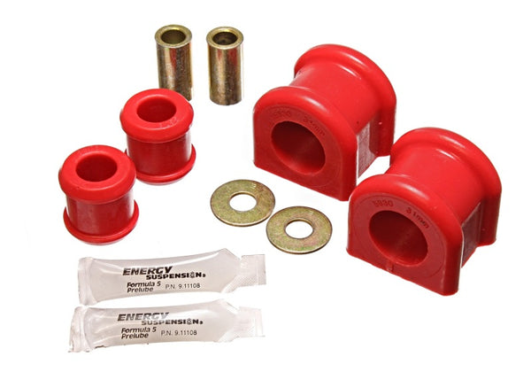 Energy Suspension 07-11 Jeep Wrangler JK Red Front 31mm Sway Bar and Endlink Bushing Set - 2.5112R for 2007-2018 Jeep Wrangle