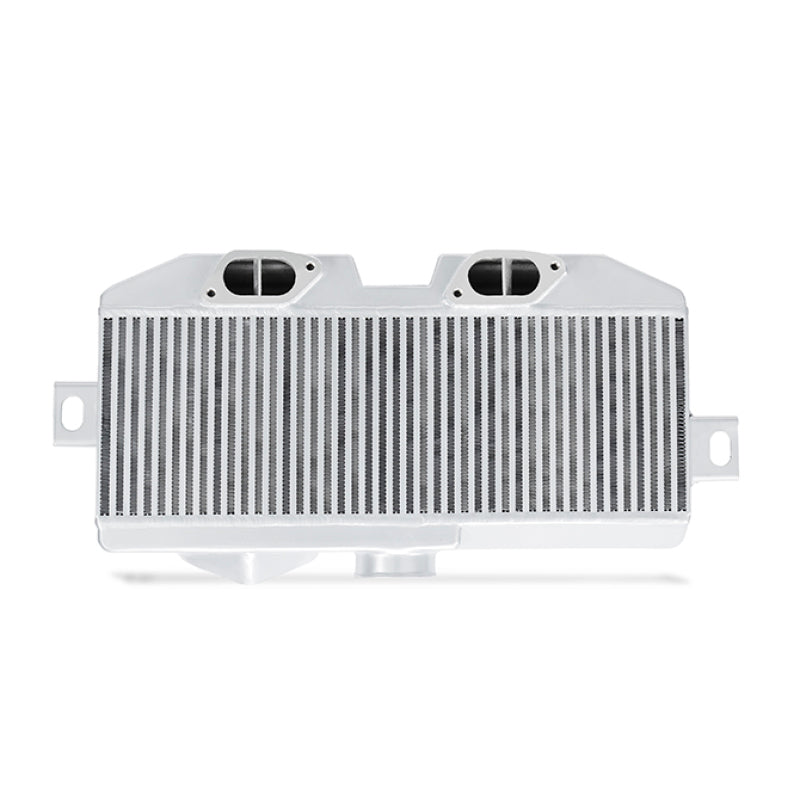 Mishimoto Subaru 08-15 WRX STi Top-Mount Intercooler Kit - Powder Coated Silver &amp; Black Hoses - MMTMIC-STI-08SLBK