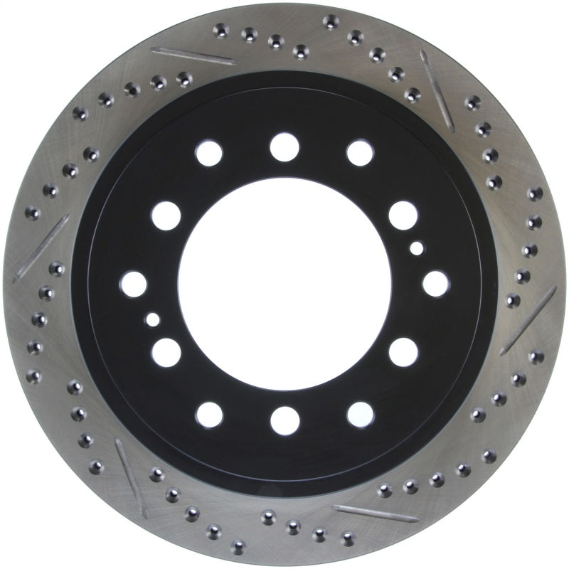 StopTech Slotted &amp; Drilled Sport Brake Rotor - 127.44175L