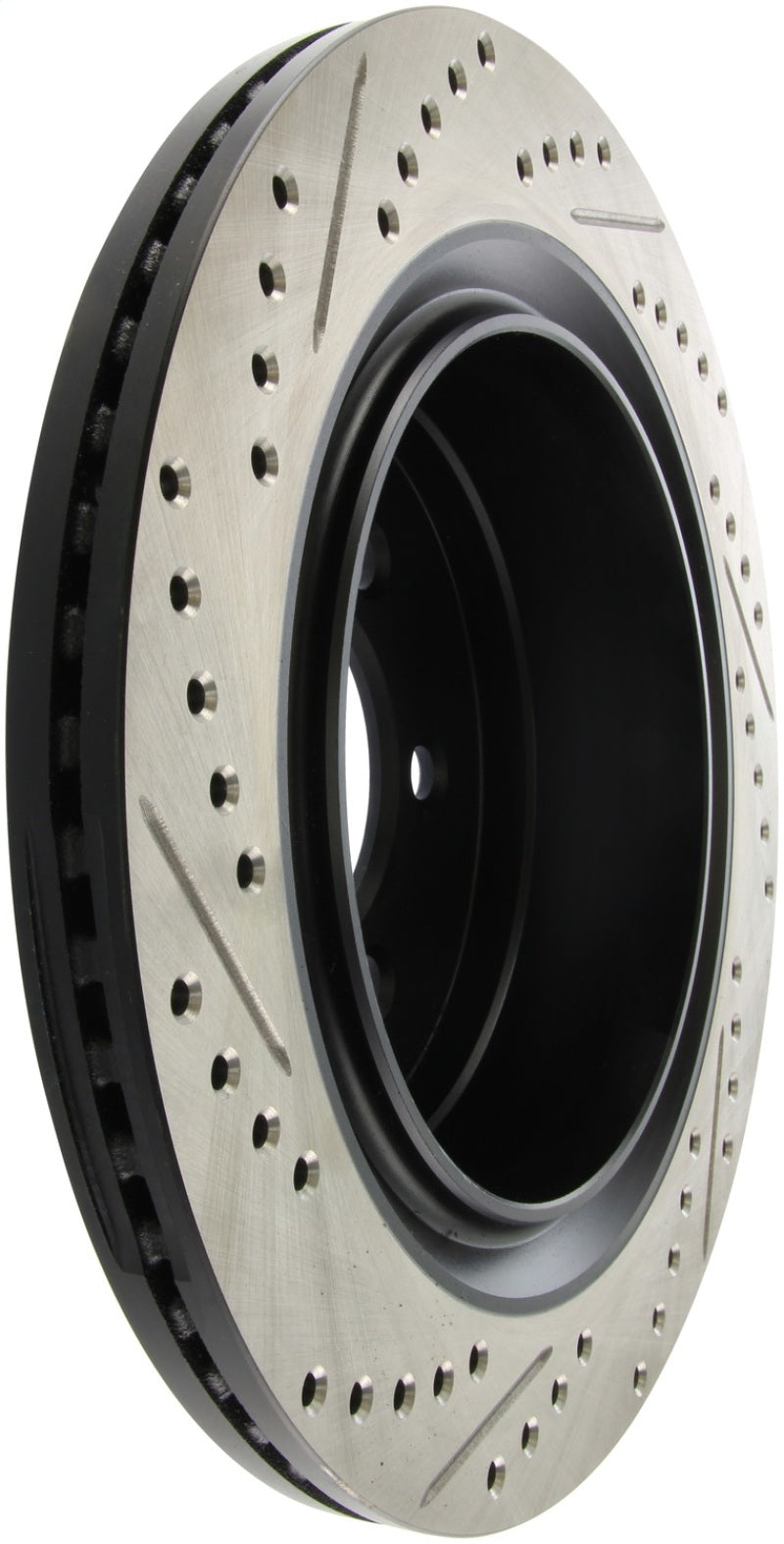 StopTech 10-20 Ford F-150 Slotted & Drilled Sport Brake Rotor - Rear Left - 127.65135L