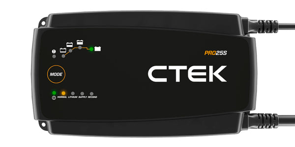 CTEK PRO25S Battery Charger - 50-60 Hz - 12V - 40-328 by CTEK - front view