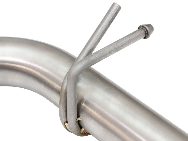 aFe Takeda 11-16 Scion TC 2.5L 2 1/4-2 1/2in Stainless Steel Axle-Back Exhaust w/Black Tip - 49-36025-B