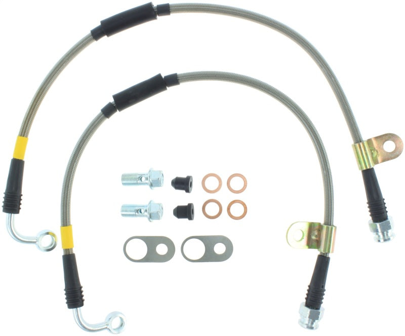 StopTech 2016 Mazda Miata Stainless Steel Front Brake Lines - 950.45011