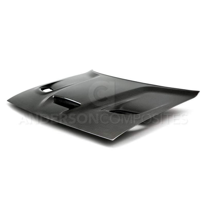 Anderson Composites 15-16 Dodge Challenger Hellcat Carbon Fiber Hood - AC-HD15DGCHHC-OE