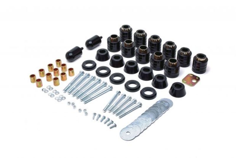 Daystar 1997-2006 Jeep Wrangler TJ - Body Lift Kit 1in (Replaces Factory Mounts) - KJ04508BK