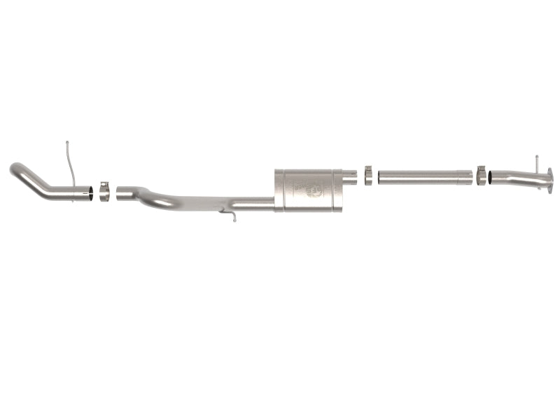 aFe Apollo GT Series 3in 409SS Cat-Back Ford Bronco 2021 L4 2.3L/V6 2.7L - Polished - 49-43135