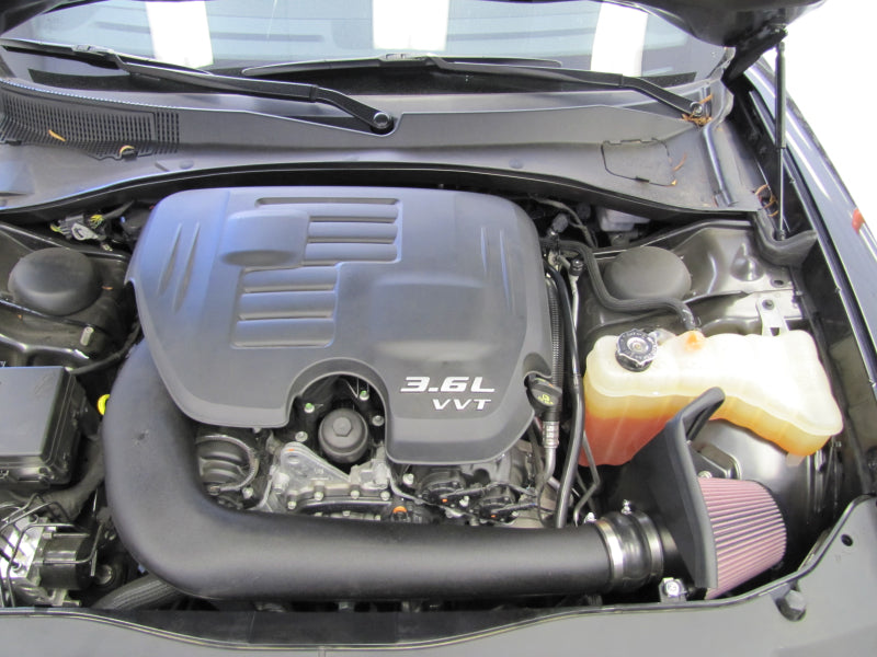 K&N 11-14 Dodge Charger 3.6L V6 Performance Intake - 57-1564 for 2011-2019 Dodge Challenger - close-up