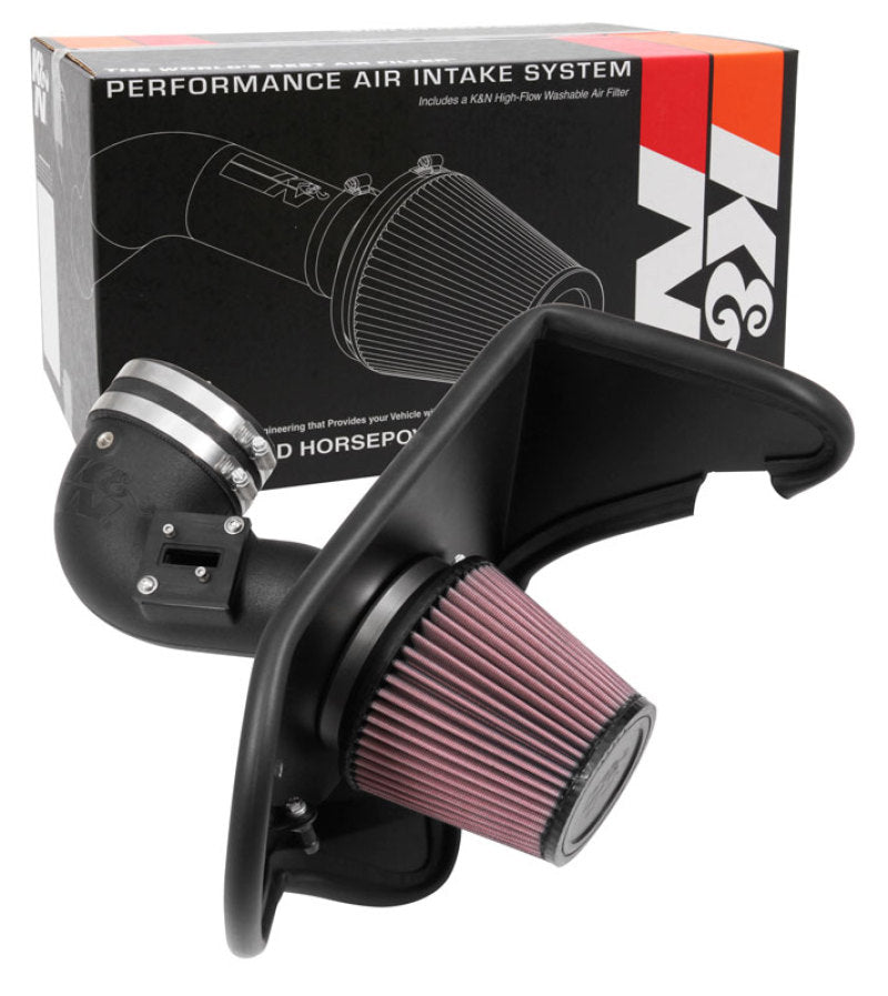 K&amp;N 16-17 Chevrolet Camaro L4-2.0L F/I Turbo Aircharger Performance Intake - 63-3105