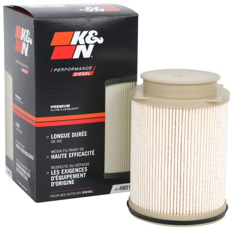 K&N 18-22 Dodge RAM 6.7L L6 Diesel Fuel Filter - PF-4801