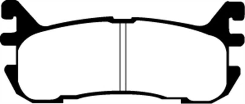 EBC 97-02 Ford Escort 2.0 Greenstuff Rear Brake Pads - DP21003