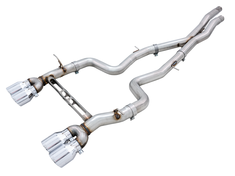 AWE Tuning BMW F8X M3/M4 SwitchPath Catback Exhaust - Diamond Black Tips - 3025-43074