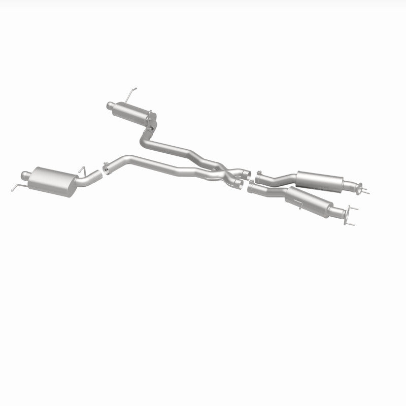 MagnaFlow 12 Jeep Grand Cherokee V8 6.4L Dual Split Rear Exit Stainless Cat Back Performance Exhaust - 15064