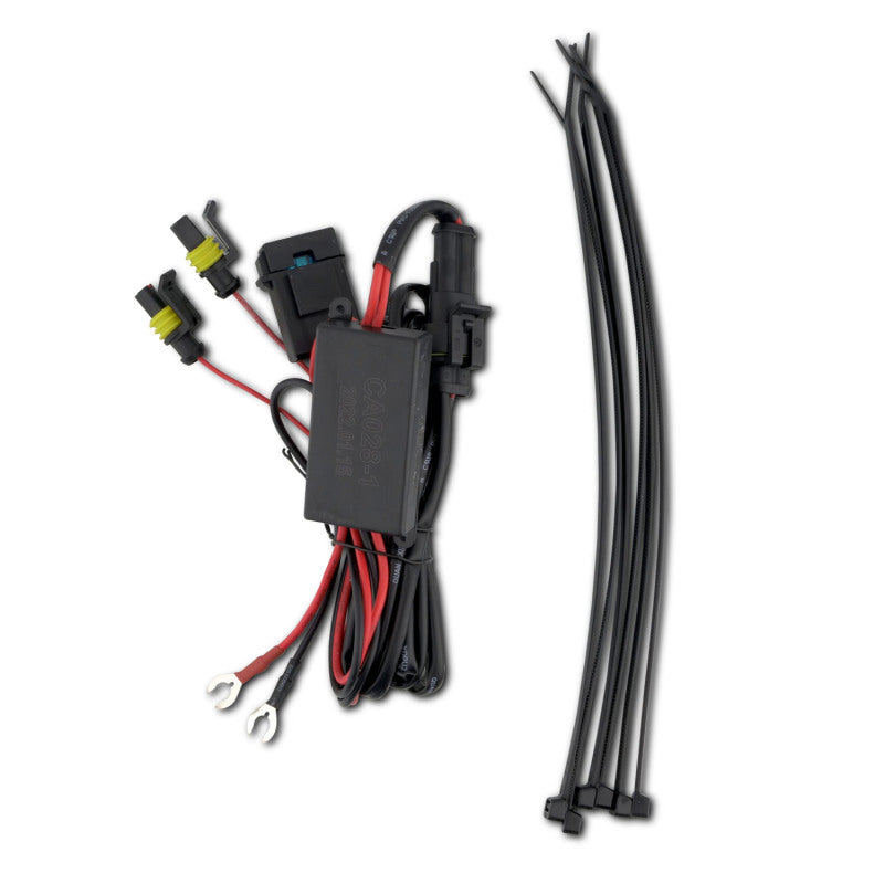 ANZO 09-20 Nissan Frontier Black Projector Plank Style DRL w/ Switchback &amp; Sequential LED DRL - 111597
