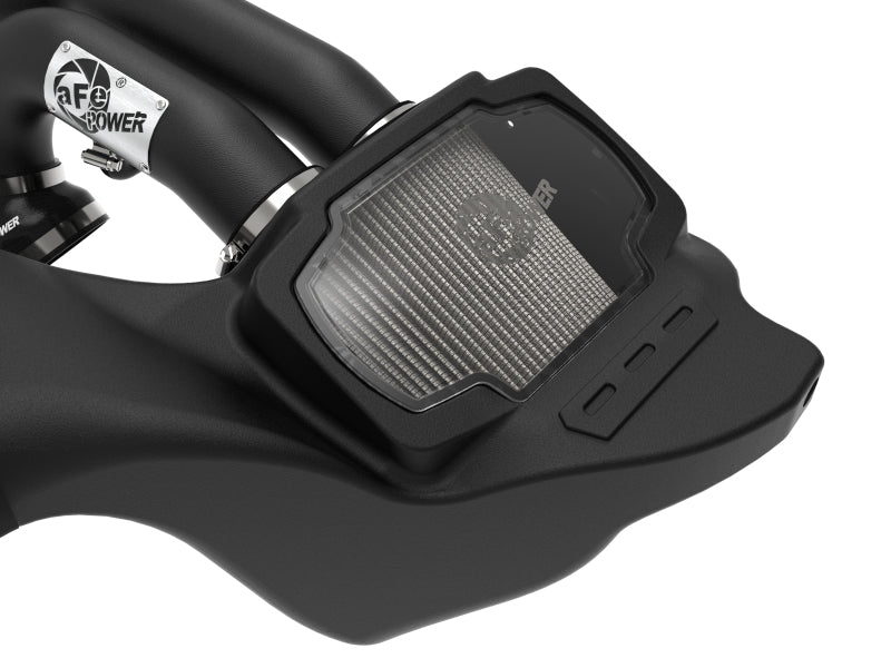 aFe 21-22 Ford F-150 Raptor V6-3.5L(tt) Momentum XP Cold Air Intake System Blk w/ Pro Dry S Filter - 50-30072D