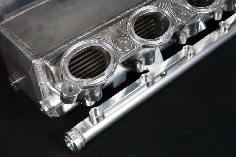 CSF Toyota A90/A91 Supra/ BMW G-Series B58 Charge-Air Cooler Manifold- Machined Billet Aluminum - 8200