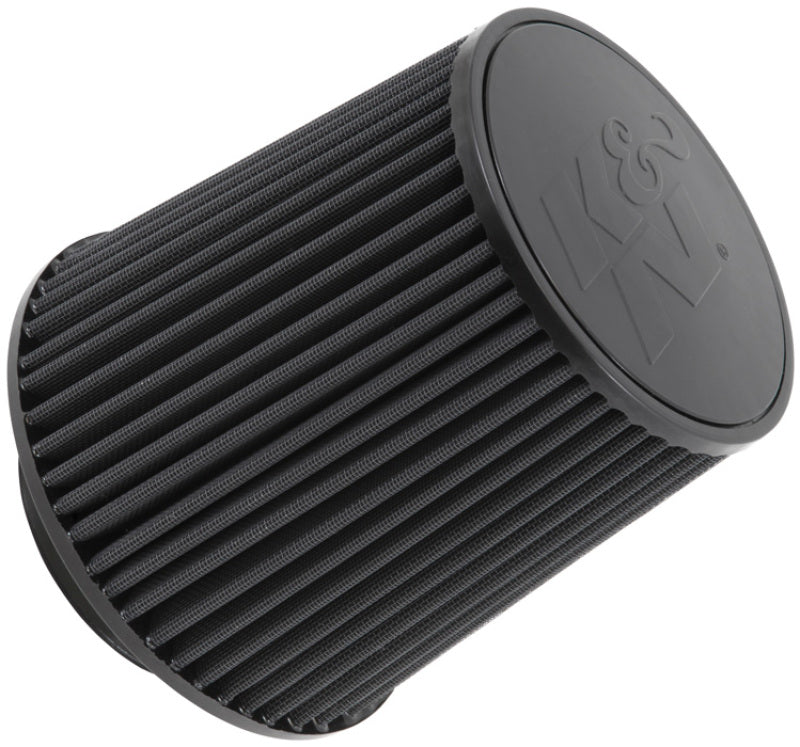 K&N Universal Rubber Filter-Round Tapered 4.5in Flange ID x 8in Base OD x 6.625in Top OD x 8in H - RU-5283HBK for 2008-2010 F