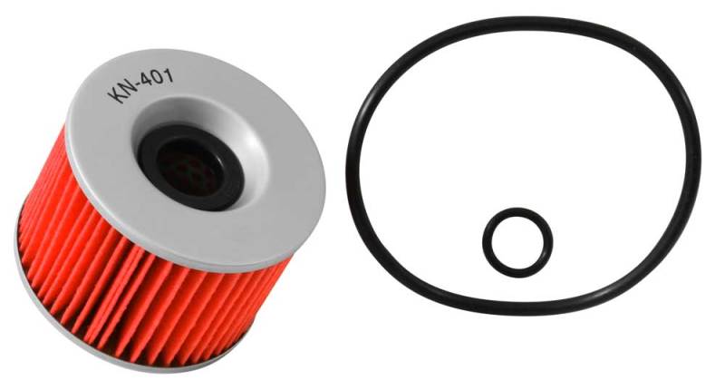 K&amp;N Honda / Kawasaki / Yamaha / Triumph 3in OD x .75ID x 2.210in H Oil Filter - KN-401