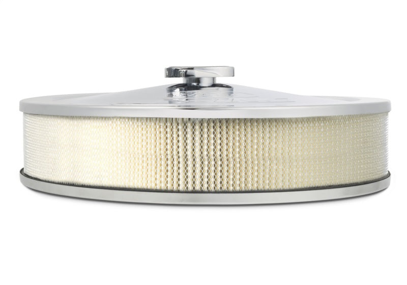 Ford Racing Air Cleaner Kit - Chrome w/Mustang Emblem - 302-361