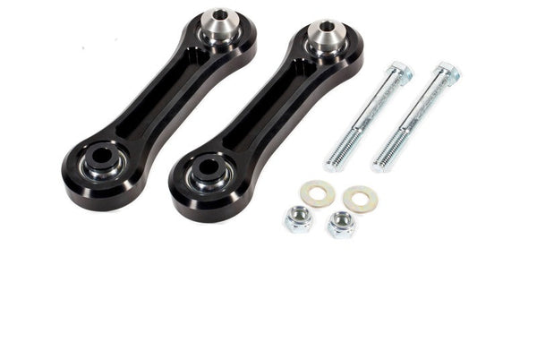 BMR 15-23 S550 Mustang Rear Lower Control Arms Vertical Link w/ Spherical Bearings - Black - TCA045 for 2015-2023 Ford Mustan