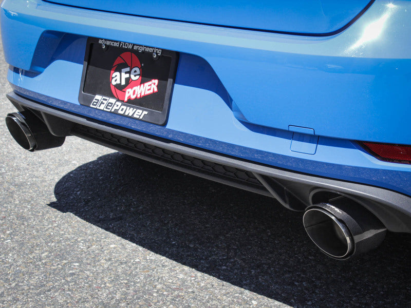 aFe 18-20 VW GTI (MK7.5) 2.0L MACH Force-Xp 3in to 2.5in 304 SS Axle-Back Exhaust System- Carb. Tips - 49-36421-C