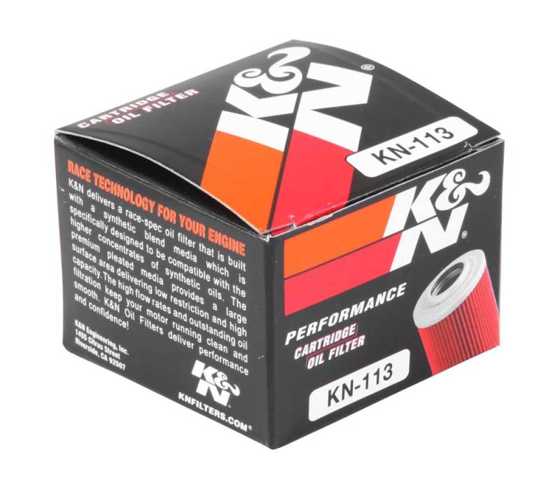 K&N Honda 2.031in OD x 1.469in H Oil Filter - KN-113