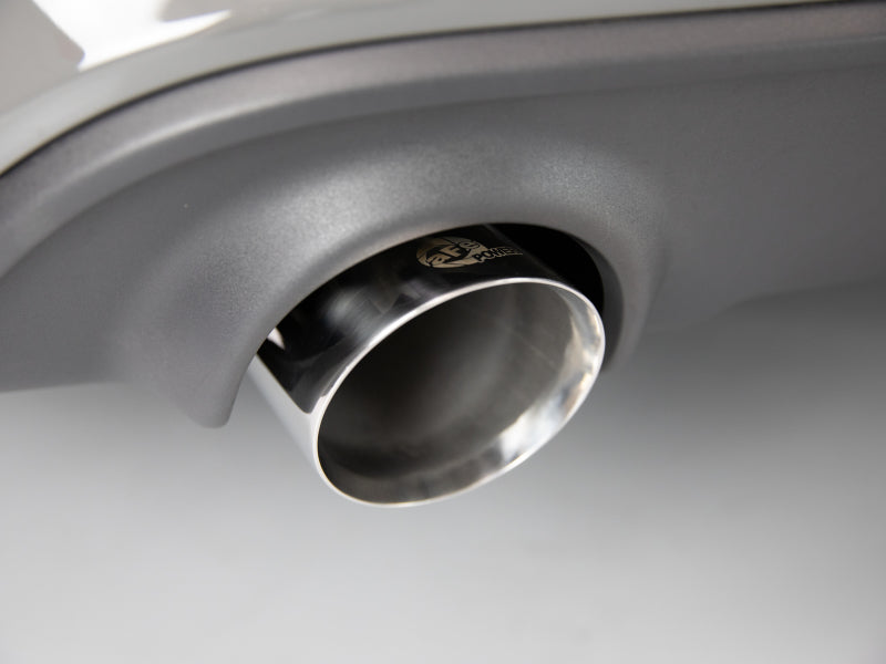 aFe MACH Force-XP 4-1/2in Polished OE Replacement Exhaust Tips - 15-19 Dodge Charger/Hellcat - 49C32068-P