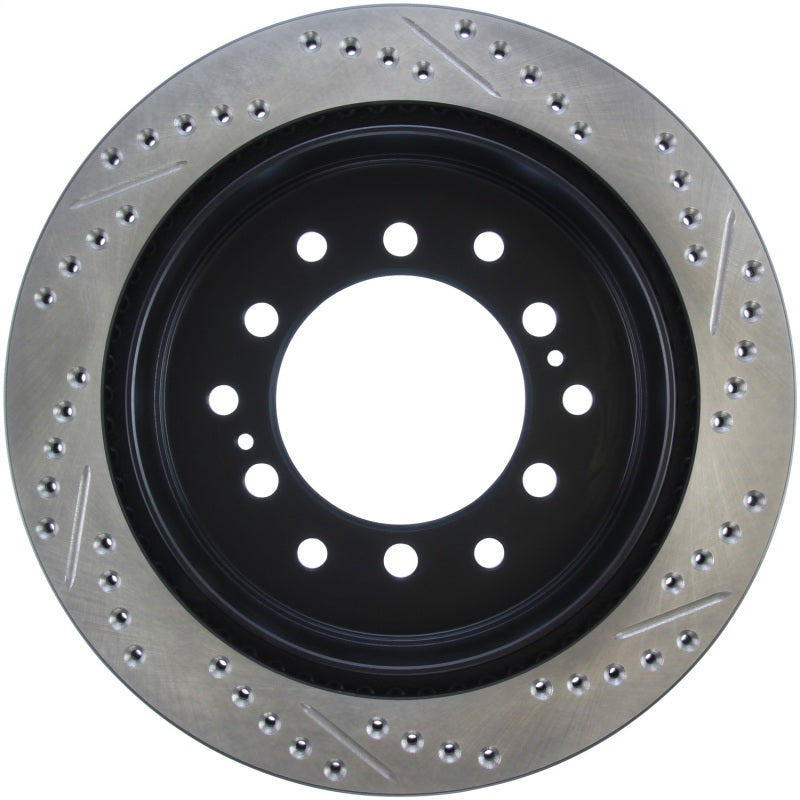 StopTech Slotted &amp; Drilled Sport Brake Rotor - 127.44175R