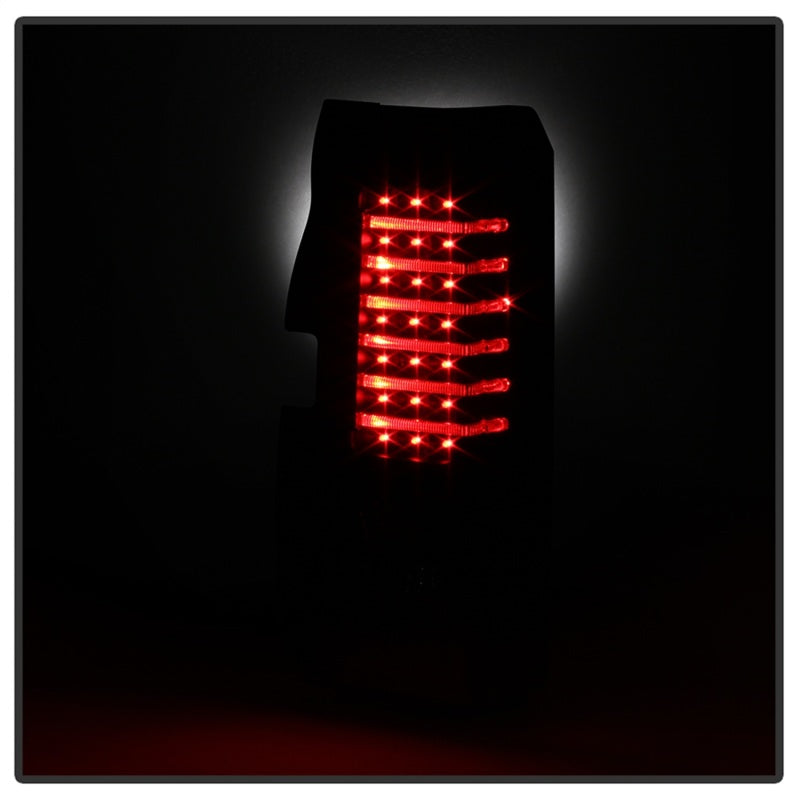 Xtune Hummer H3 06-09 ( Non H3T ) LED Tail Lights Black ALT-ON-HH306-LED-BK - 5017697