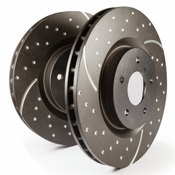 EBC 12-13 Infiniti JX35 3.5 GD Sport Front Rotors - GD7631 for 2015-2026 Nissan Murano - front view