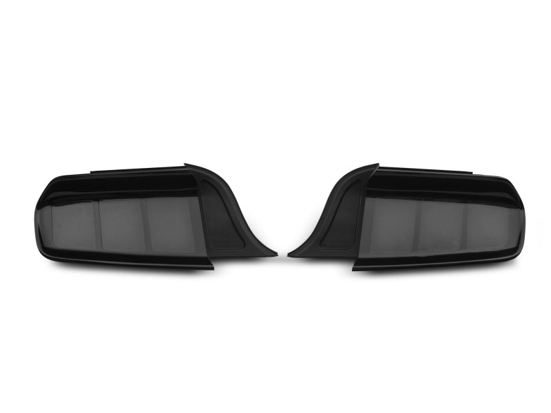Raxiom 15-22 Ford Mustang Profile LED Tail Lights - Gloss Black Housing (Smoked Lens) - 402183