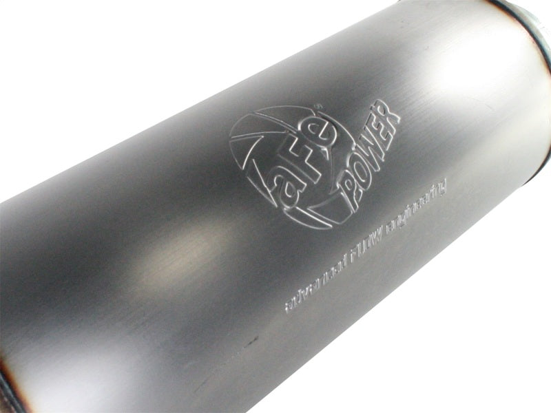 aFe LARGE Bore HD Exhausts Cat-Back SS-409 EXH CB Ford Diesel Trucks 03-07 V8-6.0L (td) - 49-13003