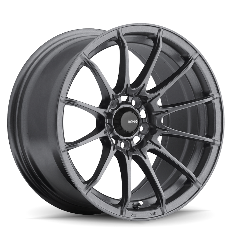 Konig Dial In 15x7 4x100 ET35 Matte Grey - DI5710035G