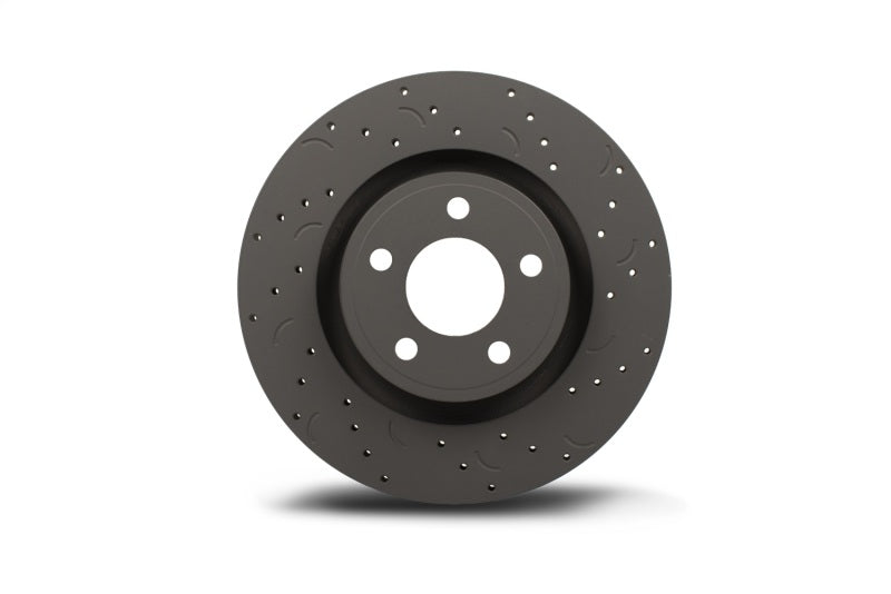 Hawk Talon 2013 Ford Mustang Base Drilled and Slotted Rear Brake Rotor Set - HTC4051