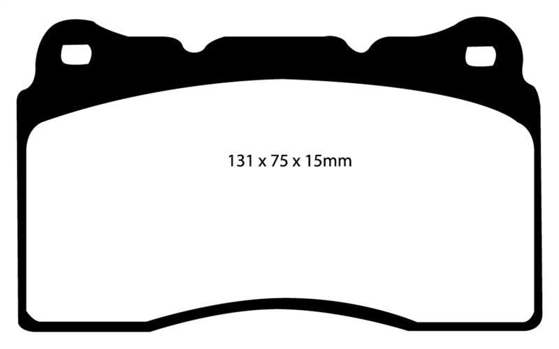 EBC Yellowstuff Front Brake Pads DP41210R