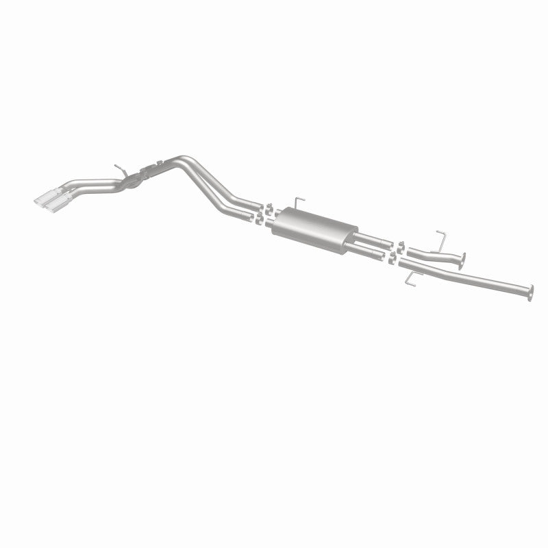 MagnaFlow 14 Toyota Tundra V8 4.6L/5.7L Stainless C/b Exhaust Dual same side pass. rear tire - 15306
