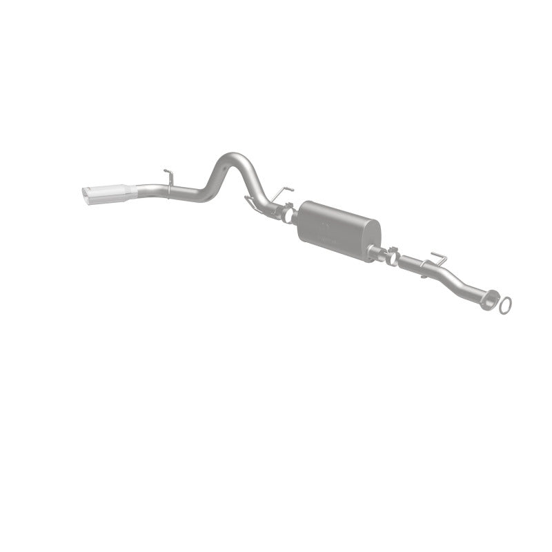 MagnaFlow Cat-Back 2016 Toyota Tacoma 3.5L V6 SS 3in Single Pass Side Exit Rear 4in Tip - 19291