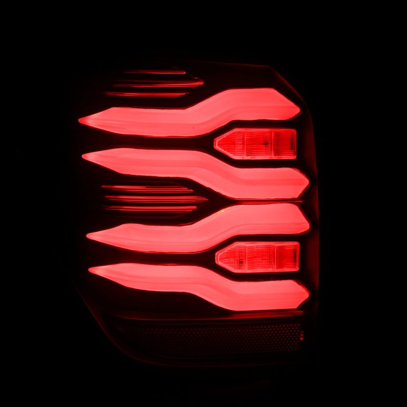 AlphaRex 10-21 Toyota 4Runner LUXX LED Taillights Blk w/Activ Light/Seq Signal - 690040