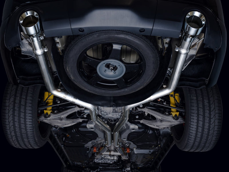 AWE Tuning 18-23 Dodge Durango SRT &amp; Hellcat Track Edition Exhaust - Chrome Silver Tips - 3020-32952