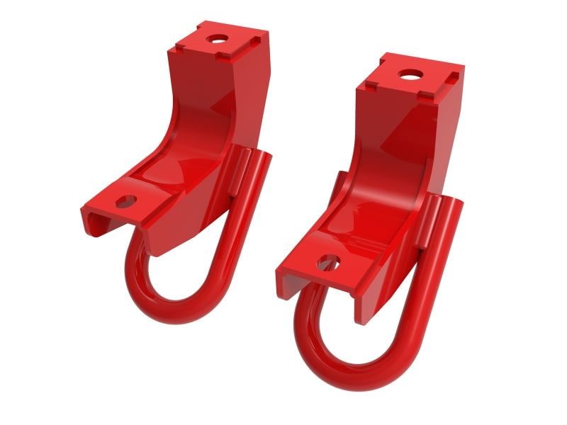 aFe Toyota Tundra 2022 V6-3.5L (tt) Front Tow Hook Red 2022 - 450-72T001-R