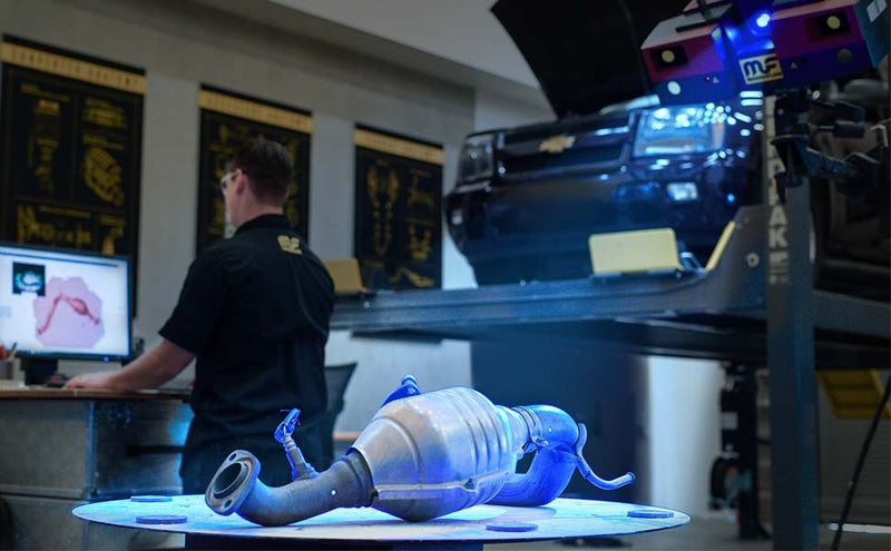 MagnaFlow Conv DF 04-06 Ford F-150 Pick Up (Exc Heritage) / 06 Lincoln Mark LT Truck Passenger Side - 24090