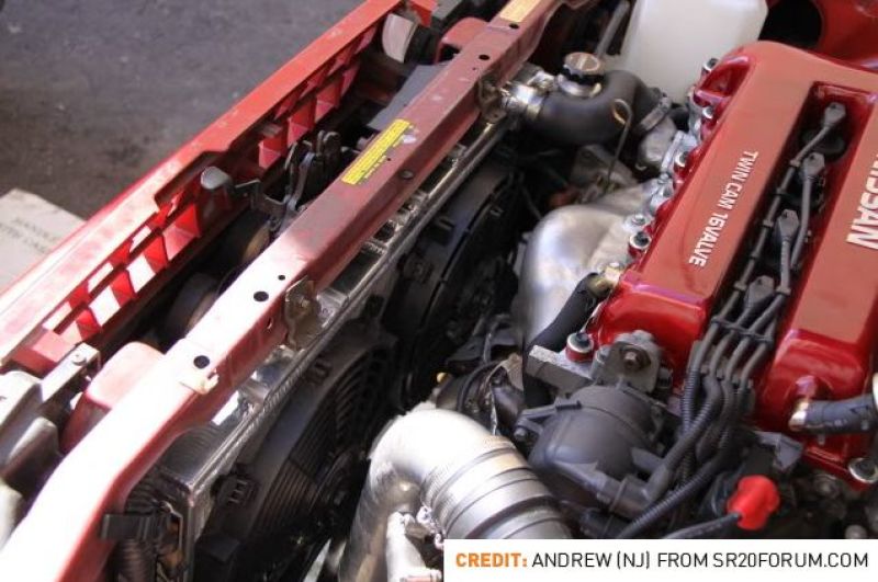 Mishimoto 91-99 Nissan Sentra w/ SR20 Manual Aluminum Radiator - MMRAD-SEN-91SR