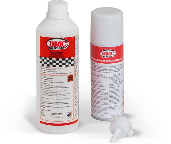 BMC Complete Filter Washing Kit - 500ml Detergent & 200ml Oil Spray - WA200-500 by BMC