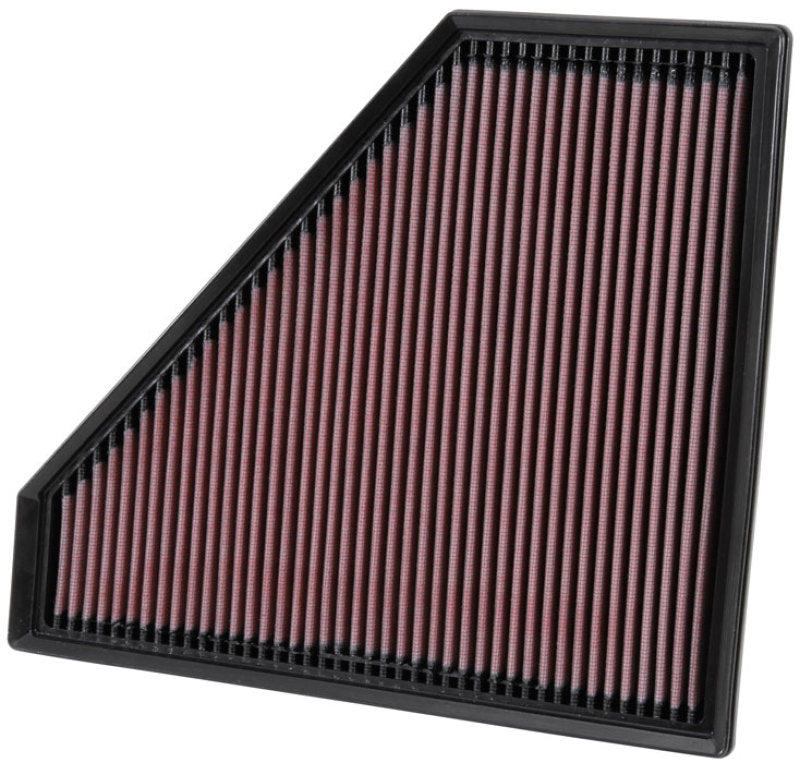 K&N Replacement Panel Air Filter 12.313in OS L x 10.313in OS W x 1.188in H for 13-14 Cadillac ATS - 33-2496 for 2016-2024 Che