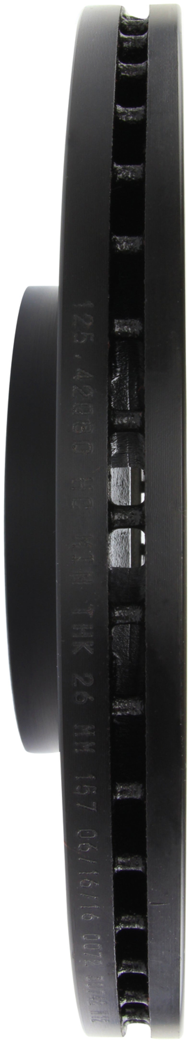 StopTech 06-07 350Z / 05-07 G35 exp Sport/ 06-07 G35X SportStop Slotted &amp; Drilled Front Right Rotor - 127.42080R