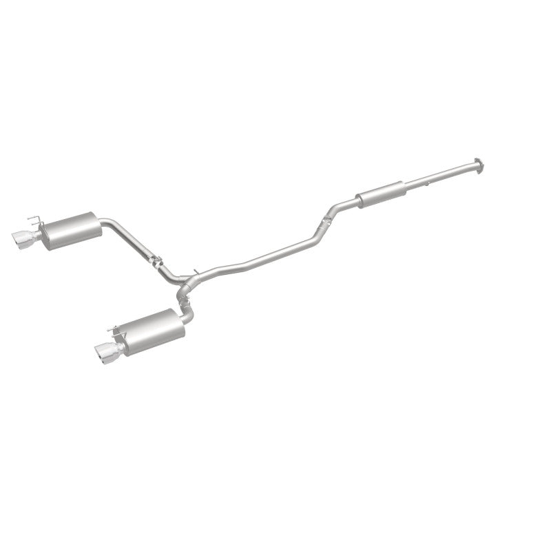 MagnaFlow Sys C/B 2015 Honda Accord 3.5L V6 2.5in SS Dual Split Rear Polished 4.5 Tip - 19181