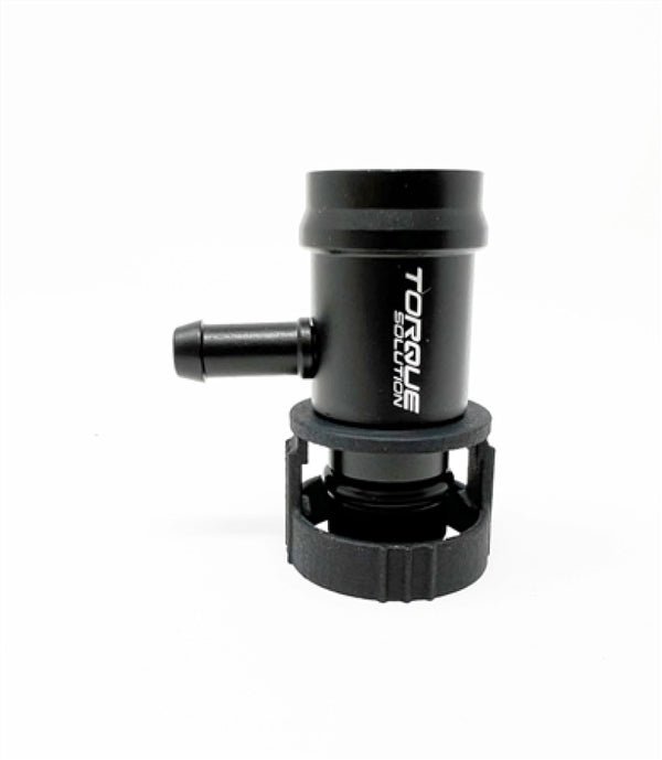 Torque Solution Billet Boost Tap - Toyota Supra A90/A91 MKV / BMW B48/B58 / G Series Chassis - Black - TS-GR-689 for 2019-202