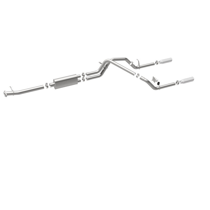 MagnaFlow Stainless Cat-Back Exhaust 2015 Chevy Colorado/GMC Canyon Dual Split Rear Exit 3.5in - 19019