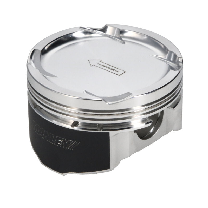 Manley 08+ Mitsubishi Evo X (4B11T) 86mm STD Bore 9.0:1 Dish Piston Set with Rings - 614000C-4