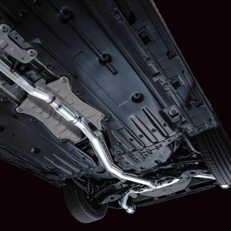 AWE Tuning 22+ Honda Civic Si/Acura Integra Track Edition Catback Exhaust - Dual Chrome Silver Tips - 3020-32331